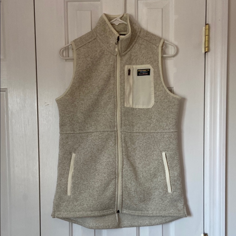 L.L.Bean Sweater Fleece Long Vest